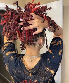 Pb J Hair Color, Faux Locs Hairstyles Short, Locs Hairstyles Short, Hairstyles Dreadlocks, Color Locs, Locs Black Women, Short Locs