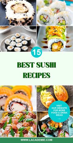 the top 15 best sushi recipes