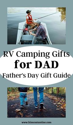 father's day gift guide rv camping gifts for dad and son on a boat