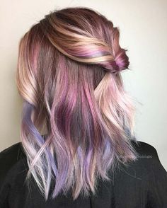 Unique Hair Colors, Unique Hair Color Ideas, Unique Hair Color, Kids Hair Color, Cheveux Oranges, Underlights Hair, Hair Color Unique, Ombré Hair, Unique Hair