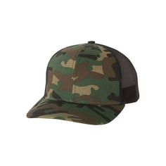 Richardson Patterned Snapback Trucker Cap - Richardson Headwear Size: One Size.  Color: Black.  Gender: female.  Age Group: adult.  Pattern: camo. Sports Trucker Hat With Six-panel Design, Mesh Six-panel Trucker Hat For Outdoor Activities, Trucker Cap For Outdoor, Outdoor Mesh Trucker Hat, Breathable Flat Bill Trucker Hat For Outdoor, Camouflage Sports Cap, Trucker Hats With Curved Brim For Sports, Trucker Hat With Flat Brim For Outdoor Activities, Flat Brim Trucker Hat For Outdoor Activities