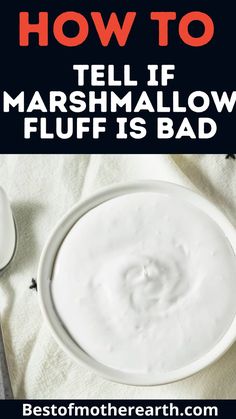 a white bowl filled with marshmallow fluff