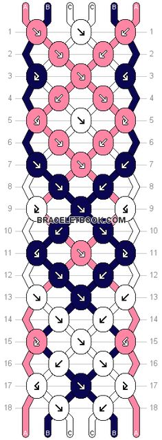 the diagram shows how many different shapes are used to make this pattern