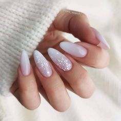 Winter Nails Acrylic, Snowflake Nails, Pink Nail