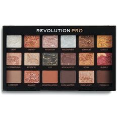 Revolution PRO Regeneration Palettes bring together an edit of 18 richly pigmented eyeshadows to fuel your creativity. Makeup Revolution Eyeshadow, Revolution Eyeshadow, Eyeshadow Palettes, Eye Shadow Palette, Dark Matter, Makeup Revolution, Makeup Palette, Shadow Palette, Ulta Beauty