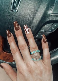 Summer Nails Western, Nail Ideas Western, Western Nail Ideas, Punchy Nails, Country Nail Designs, Nails Western, Country Acrylic Nails, Rodeo Nails, Cowboy Nails