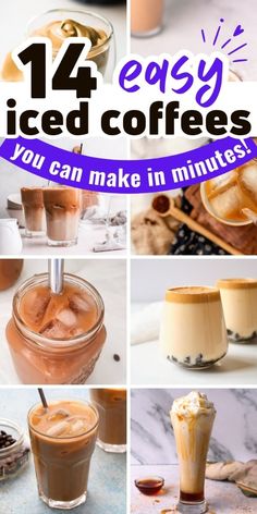 Forget the coffee maker and enjoy delicious iced coffee drinks at home with these tasty instant iced coffee recipes. From super easy iced coffees to creamy frappuccinos and coffee smoothies, you'll be amazed how many different ways you can make iced coffee with instant coffee | Homemade instant coffee iced coffee recipes #instantcoffee Basic Iced Coffee Recipe, Iced Coffee Recipe With Instant Coffee, Starbucks Iced Coffee Recipe At Home, Best Iced Coffee Recipe At Home, Diy Iced Coffee Recipes At Home, Homemade Ice Coffee Recipe, Instant Coffee Iced Coffee Recipe, How To Make Iced Coffee At Home, International Delight Iced Coffee Recipe