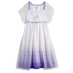 Disney's Frozen 2 Toddler Girl Elsa Epilogue Fantasy Nightgown Fantasy Nightgown, Frozen Birthday Party Cake, Clothes Guide, Elsa Disney, Frozen 2 Elsa, Disney Frozen 2, Up Costumes, Dress Up Costumes, Fantasy Gowns