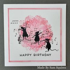 (1) Facebook Dancing Mice, Lavinia Stamps Cards, 16 October, Lavinia Stamps, Pack Up, Distress Oxide Ink, Happy Birthday Greetings, Moving House, The 5th Of November