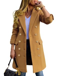 Fashionable Coats For Women, Quiet Luxury Fashion Petite, Outfits For Nyc In December, Trench Coat Style Women, Coat Trends 2024, Winter Wool Coat, Peacoat Womens Outfit, Amazon Coats, Winter Wool Coats