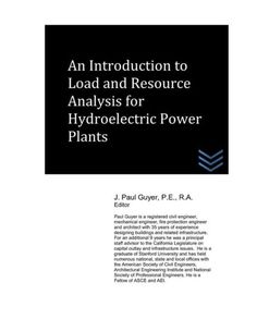 an instruction to load and resource analysis for hydroeleric power plants