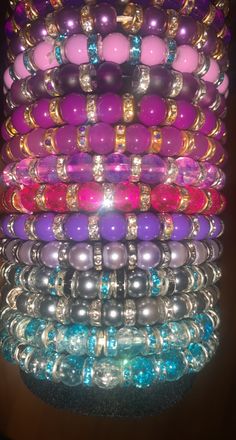 Bracelet Business, Xoxo Jewelry, Pandora Bracelet Designs, Colorful Bead Bracelets, Homemade Bracelets, Arm Jewelry