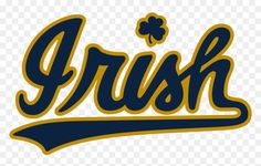 the word crush on a white background with shamrocks in blue and gold lettering, hd png