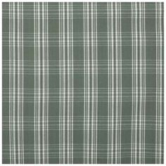 a green and white plaid fabric