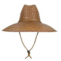 CTM Palm Straw Lifeguard Hat with Wide Brim, Natural Flat Brim Straw Hat For Day Out, One Size, Flat Brim Straw Hat For Summer, One Size, Straw Lifeguard Hat, Summer Straw Hat For Outdoor, One Size, Sun-shaped Straw Hat For Sunbathing, Lifeguard Hat, Straw Sun Hat, Pabst Blue Ribbon, Wide Brim Fedora