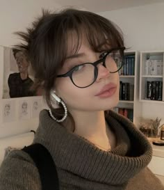 Big Glasses, Wearing Glasses, Foto Ideas Instagram