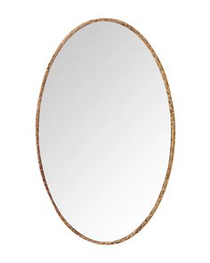 a round mirror with rope around it