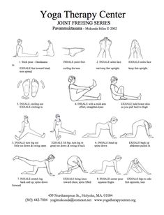 an instruction manual for yoga therapy with instructions on how to do the splits and stretches