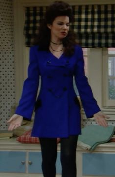 The Nanny 2x01 - The Nanny best looks - The Nanny fashion - Miss Fine - The Nanny season 2 episode 1 - The Nanny looks - The Nanny fashion - The Nanny outfits Nanny Fine Outfits, Franny The Nanny Outfits, Fran Fine Aesthetic, 2000s Fashion Magazine