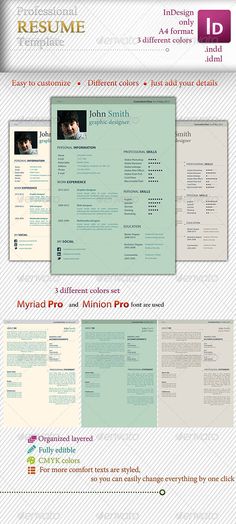 the different types of resumes are shown in this graphic style, including one for each person