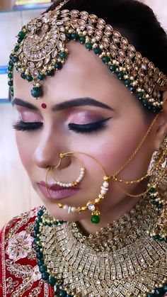 Middle Eastern Jewelry, Maang Tika, Matha Patti, Nose Pins, Bride Portraits, Antique Jewellery Designs, Head Jewelry