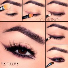 Smudge Eyeliner Makeup Tutorial #smudgeeyeliner #tutorial Eyeshadow Looks For Brown Eyes, Maquillaje Smokey Eyes, Smudge Eyeliner, Everyday Eyeliner, Smudged Eyeliner, Eyeliner For Beginners, Eyeliner Makeup