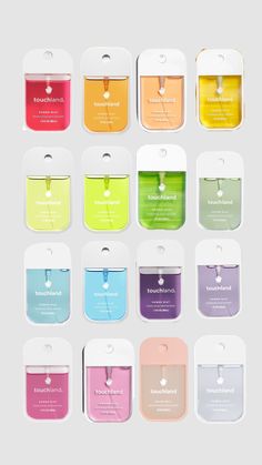 touchland hand sanitizers! #beauty #preppy #aesthetic #vibes #fyp #cute #colorful #touchlandhandsanitizer #touchland #handsanitizer School Emergency Kit, Kids Skin Care, Preppy Makeup, Girly Christmas Gifts, Preppy Skincare, Perfect Skin Care Routine