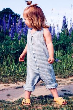 Linen Overalls Pattern, Oversize Jumpsuit, Kindergarten Outfit, Overalls Pattern, Toddler Jumpsuit, Linen Overalls, Jumpsuit With Pockets, Unisex Clothes, Linen Romper