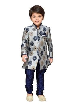 #traditional Blends Moti Boys #sherwani available for reselling at lowest wholesale price online @ #wholesalebox. #fashion #wholesale #wholesalesupplier #desingersherwani Sherwani For Boys, Boys Sherwani, Indian Sherwani, Indo Western Sherwani, Kids Dress Boys