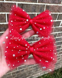 Solid Sparkle Tulle Bows & Piggies – The Lace Anchor Bows With Tulle, Strawberry Outfit, Tulle Hair Bows, Flower Girl Outfits, Diy Ugly Christmas Sweater, Tulle Bow, Bow Barrette, Childrens Clothing Boutique, Birthday Party Outfits