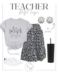 teacher  classroom style  teacher outfit  teacher style  teacher  work style  workwear   business casual  office outfit   teacher teacherfit ootd   trendteacher  teacher outfits  teacher ootd   teacher outfit ideas  casual maxi skirt  teacher tshirt  black and white ootd   #LTKStyleTip #LTKSaleAlert   Follow my shop @Teaching in Heels on the @shop.LTK app to shop this post and get my exclusive app-only content! Teacher Outfit Summer, Black And White Ootd, Simple Teacher Outfits, Preschool Teacher Outfits, Casual Maxi Skirt, Teacher Ootd, Classroom Style, Casual Work Wear, Office Casual Outfit