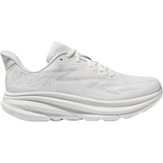 Hoka Clifton 9, Hoka One One Woman, Clifton 9, Hoka Clifton, Hoka Shoes, Mens Clogs, European Shoes, Hoka One One, White Mesh