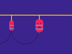 two red boxing gloves hanging from a yellow line on a purple and blue background, with the text'how do you get that? '