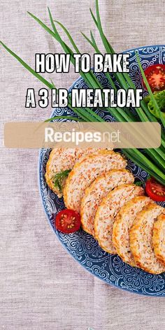 a plate with sliced meatloaf and greens Firm Meatloaf Recipe, Meatloaf In Oven, Meatloaf For A Crowd, Pork Spices, Spiced Vegetables, How To Cook Meatloaf, Pork Meat, Meatloaf Recipe, Main Dish Salads