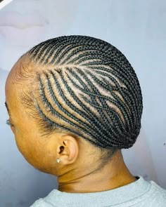 Snoop Hairstyles For Natural Hair, Freehand Hairstyles 2024, Saloon Hairstyles, Mini Cornrows, Small Lines Hairstyle, Small Lines Cornrows With Natural Hair, Cornrow Updo On Natural Hair