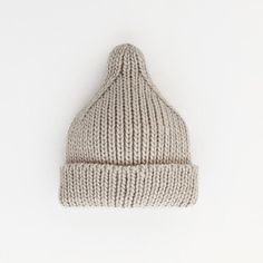 Oatmeal Peak Knit Beanie Hat - Beanie Hats Cute Winter Hats, Urban Kids, Bloom Baby, Baby Hats Knitting, Knit Beanie Hat, Winter Fun, Cooler Weather, Baby Boutique, Hat Shop