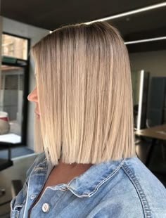 Straight Bob Haircut, Blonde Hair Inspiration, Blonde Hair Looks, Blonde Hair With Highlights, Brown Blonde Hair, Grunge Hair, Cortes De Cabello