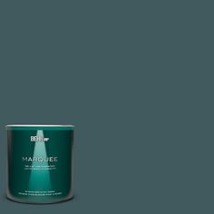 a can of marquee green paint on a green background with the word marquee written below it