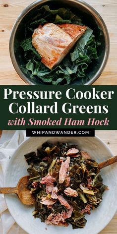 Pressure Cooker Collard Greens with Smoked Ham Hock – Tender, flavorful, and perfectly seasoned greens made easy in the pressure cooker! With smoky ham hock, a kick of spice, and a tangy vinegar finish, this classic Southern side dish comes together with minimal prep.