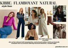 Natural Dramatic Kibbe, Kibbe Natural Celebrities, Flamboyant Natural Office Style, Flamboyant Natural Soft Autumn, Flamboyant Natural Style Outfit, Flamboyant Natural Dresses, Kibbe Flamboyant Natural Style, Kitchener Natural Essence