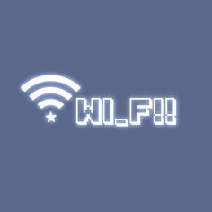 the word wlfp on a blue background with an image of a wifi symbol