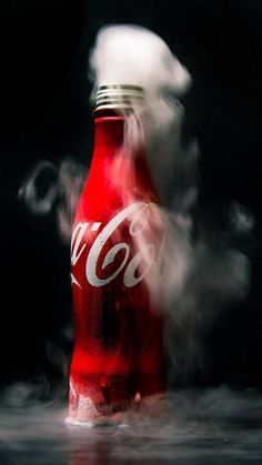 Black Wallpapers, Cola Bottle, Phone Wallpaper For Men, Coca Cola Bottle