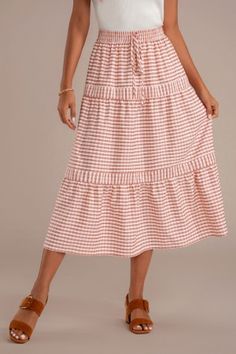 Cute Flared Skirt For Spring, Cute Flared Summer Skirt, Cute Flowy Skirt For Summer, Cute Flared Skirt For Summer, Spring Day Out Maxi Skirt, Summer Day Out Maxi Skirt With Elastic Waistband, Summer Gathered Maxi Skirt For Day Out, Lightweight Maxi Skirt For Spring Day Out, Cute Flowy Skirt For Spring