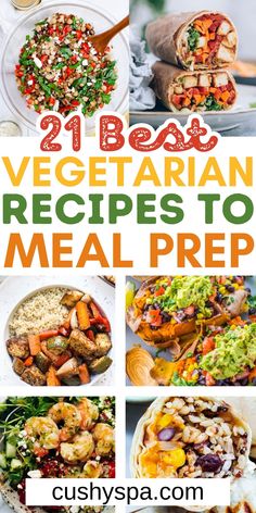 the 21 best vegetarian recipes to meal prep