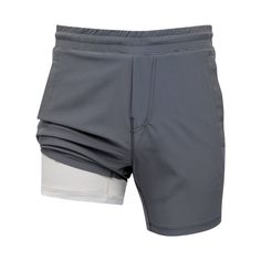 Meripex Charcoal Grey Lined Freeballers Performance Shorts Elevate your activewear collection with the Meripex Charcoal Grey Lined Freeballers Performance Shorts. Engineered for peak performance and ultimate comfort, these shorts are your ideal companion for any workout or athletic endeavor. Featuring a sleek charcoal grey design, these performance shorts are equipped with an elastic waistband that ensures a secure, adjustable fit, allowing you to move freely and confidently. The built-in compre Technical Bottoms With Built-in Shorts For Running, Gray Athleisure Activewear With Built-in Shorts, Athletic Shorts With Built-in Shorts For Sports, Functional Sweat-resistant Short Bottoms, Gray Sporty Activewear With Built-in Shorts, Technical Activewear With Built-in Shorts For Training, Athletic Fit Bottoms With Built-in Shorts For Light Sports, Breathable Short Leg Activewear For Sports Events, Technical Stretch Breathable Shorts