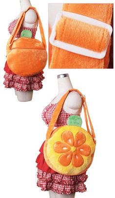 Funny Backpacks, Pretty Bags, Orange Bag, Really Cute Outfits, Cute Bags, Fun Bags, Look Cool, Cute Fashion