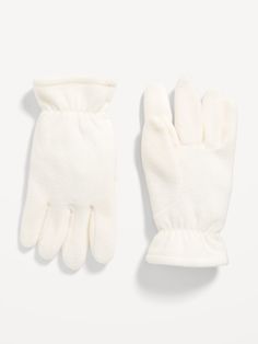 elasticized cinched cuffs size s/m =7 3/4" glove length size l/xl = 9 3/4" glove lengthmachine wash according to the care instruction label  . Best Holiday gift for , perfect Gloves for Christmas! Gloves White, Girls Accessories, Holiday Fun, Kids Accessories, Favorite Outfit, Old Navy, Gender Neutral, Gloves, For Kids