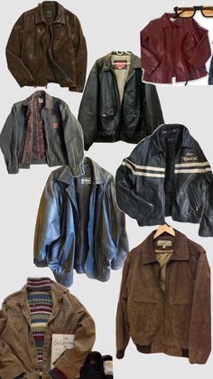 Vintage Jackets Outfit, Retro Commuting Style, Vintage Leather Jacket Outfits Women, How To Style Brown Leather Jacket, Aesthetic Jacket Outfit, Downtown Winter Outfits, Grunge Winter Jacket, Downtown Girl Jacket, Brown Leather Jacket Outfits