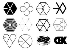 an assortment of geometric shapes and their names