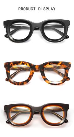 Thick Glasses Frames, Funky Eyeglasses For Women, Thick Frame Glasses, 70s Eye Glasses Women, Chunky Glasses, Glasses 70s Eyewear, Retro Acetate Square Frame Sunglasses, Bold Glasses, Retro Acetate Sunglasses With Tinted Lenses